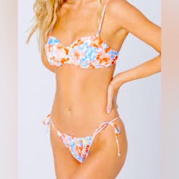 LSpace String Cheeky Bikini Size 10  NWT - Picture 1 of 16